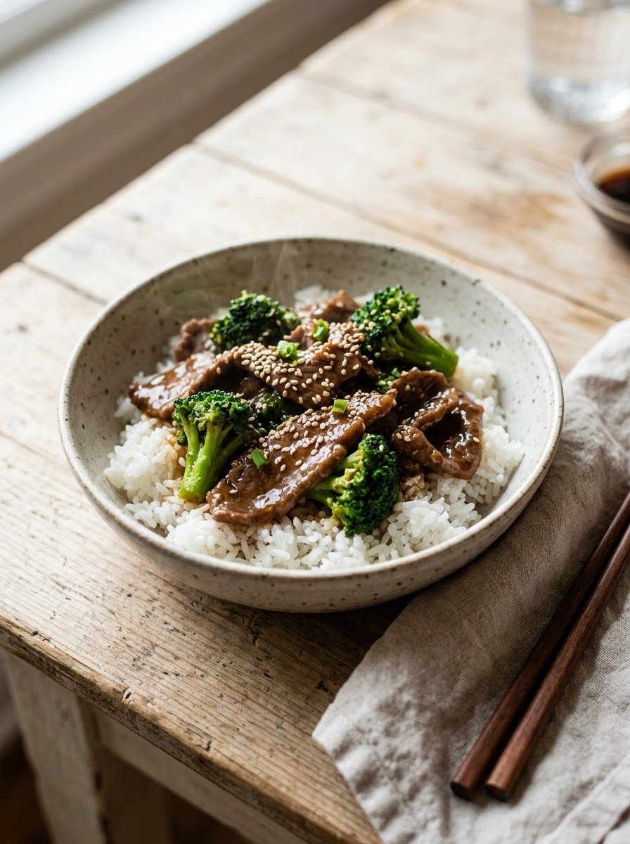 Crockpot Beef and Broccoli