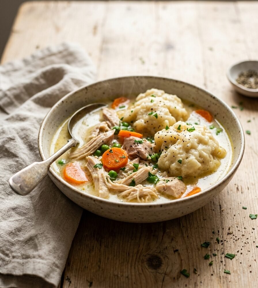 Crockpot Chicken and Dumplings