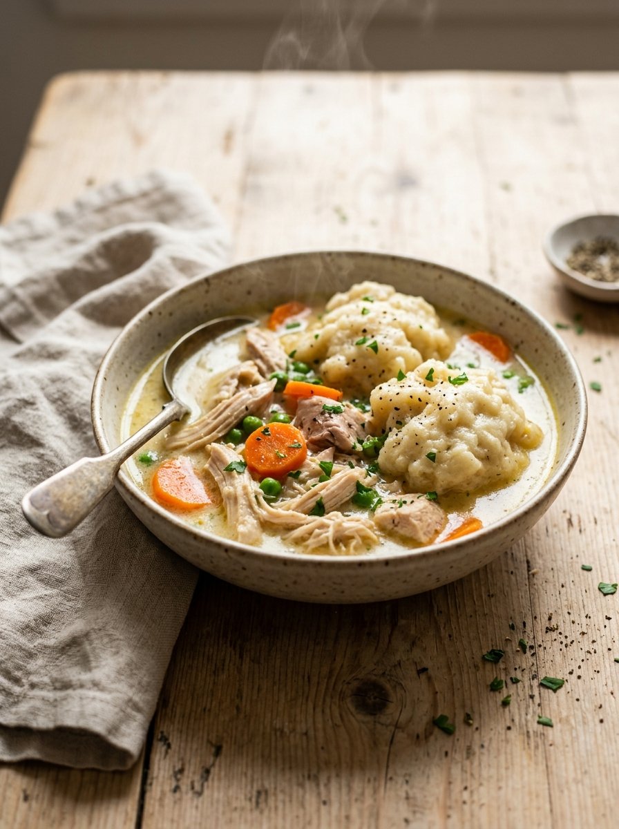 Crockpot Chicken and Dumplings