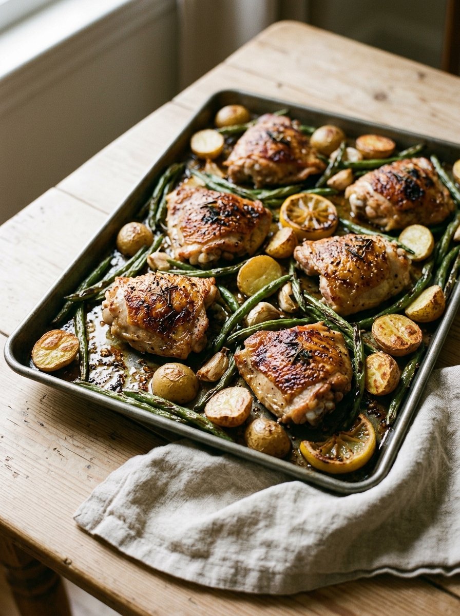 Sheet Pan Chicken and Potatoes