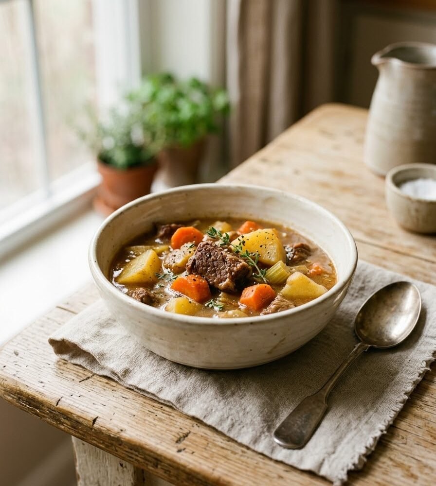 Budget Slow Cooker Beef Stew